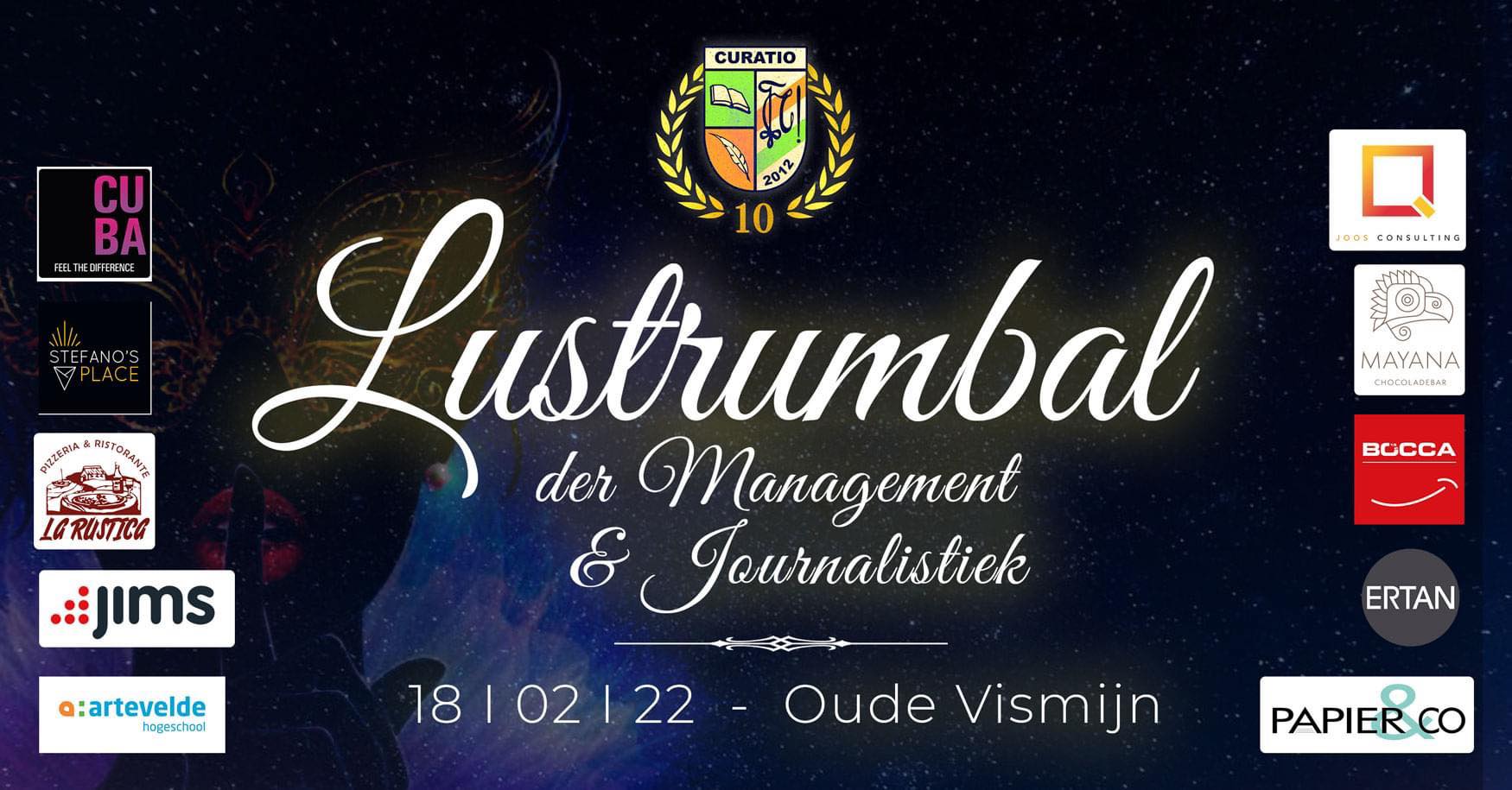 Lustrumbal der Management & Journalistiek | Gent